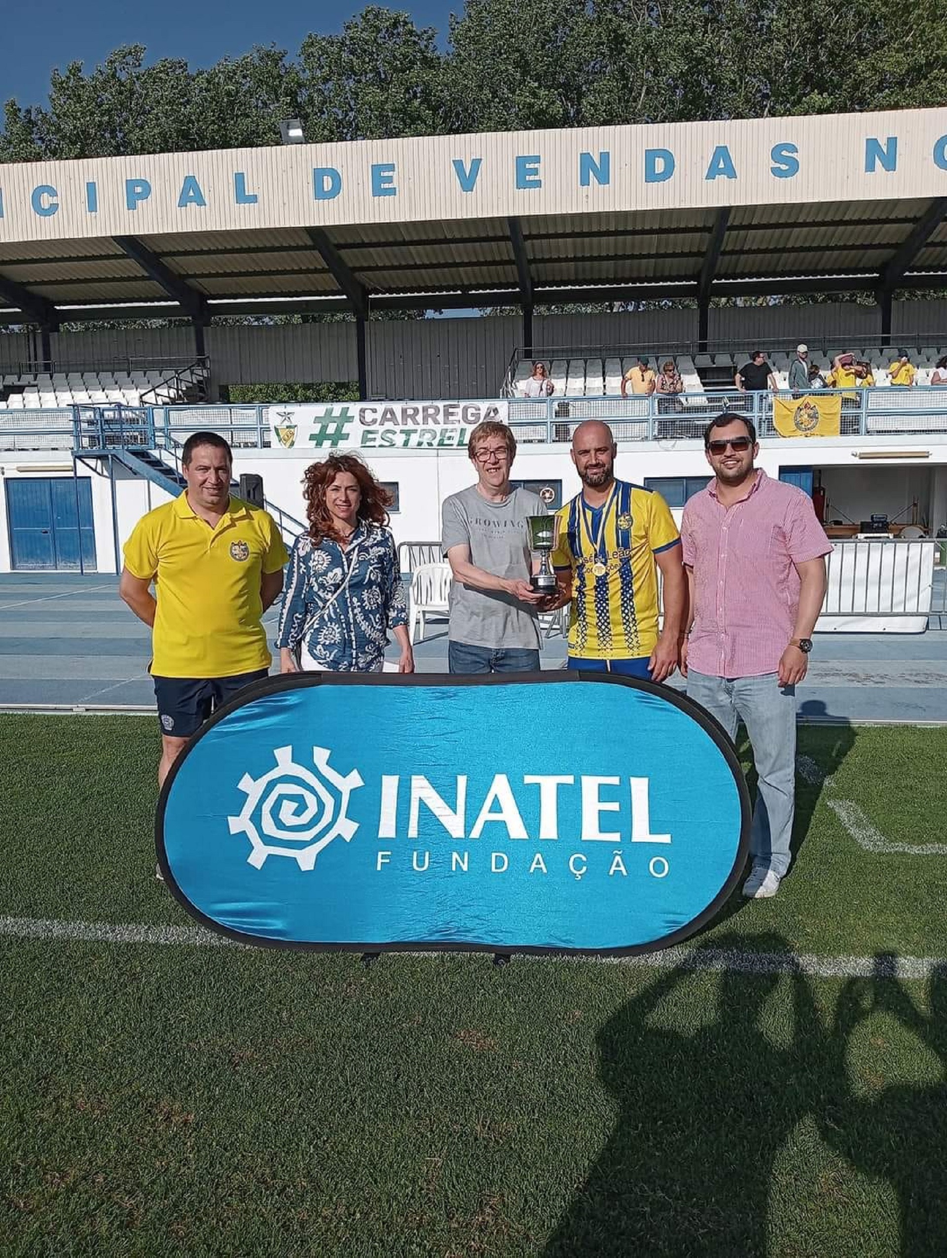 A EQUIPA DA ACD CANO SAGROU-SE CAMPEÃ DA LIGA DE FUTEBOL FUNDAÇÃO INATEL – ÉVORA 2023/2024