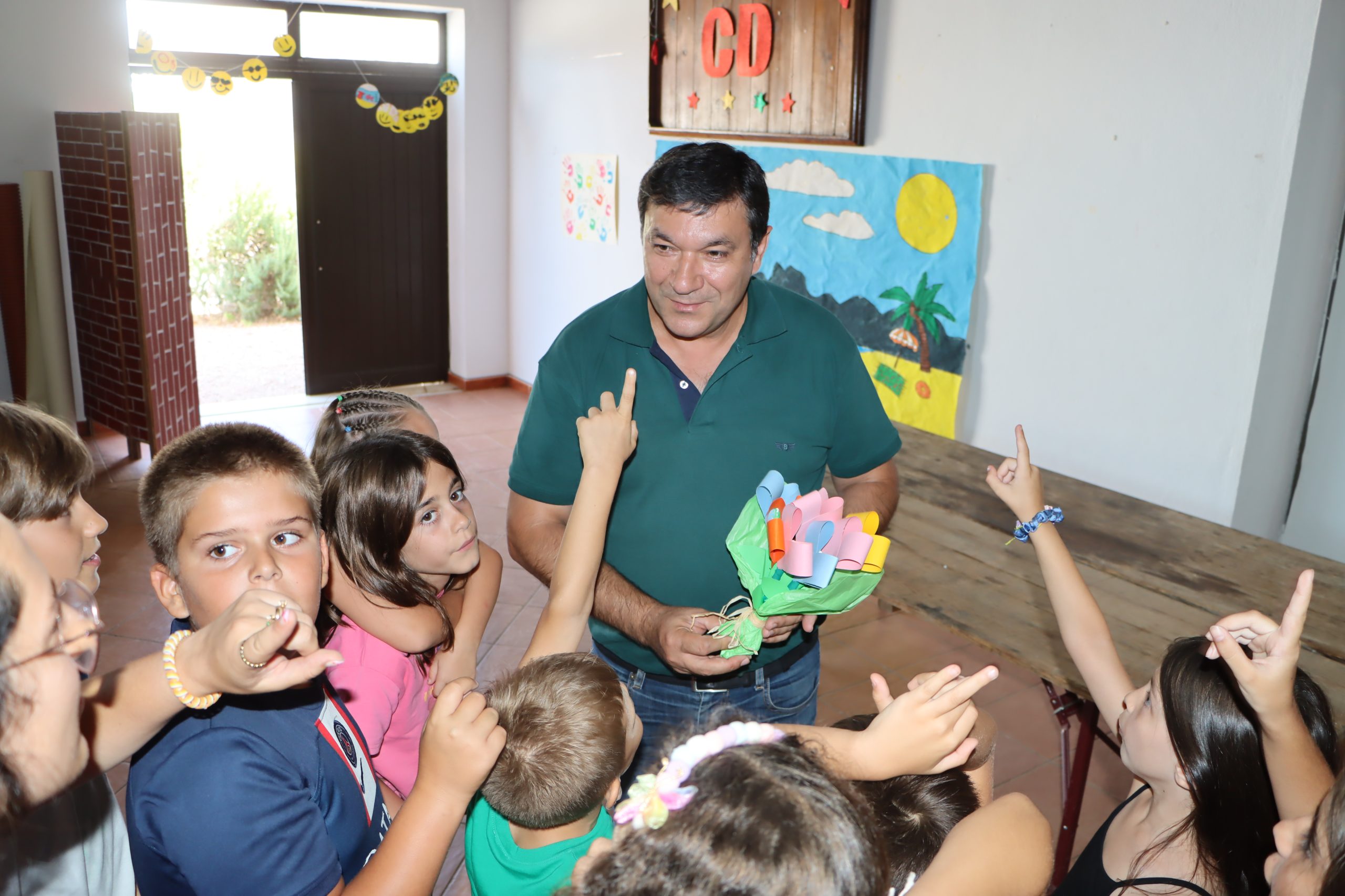 Presidente visita as “Férias de Verão” nas 4 freguesias