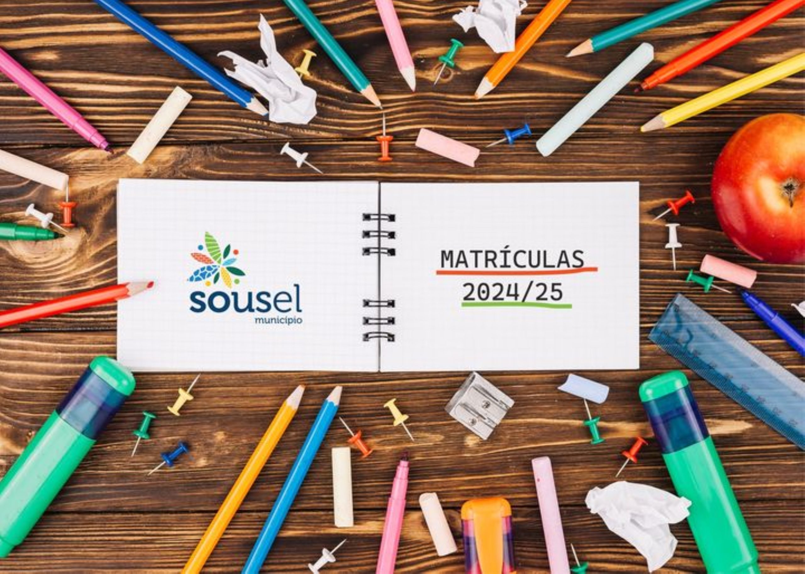 Matrículas para o ano letivo 2024/2025