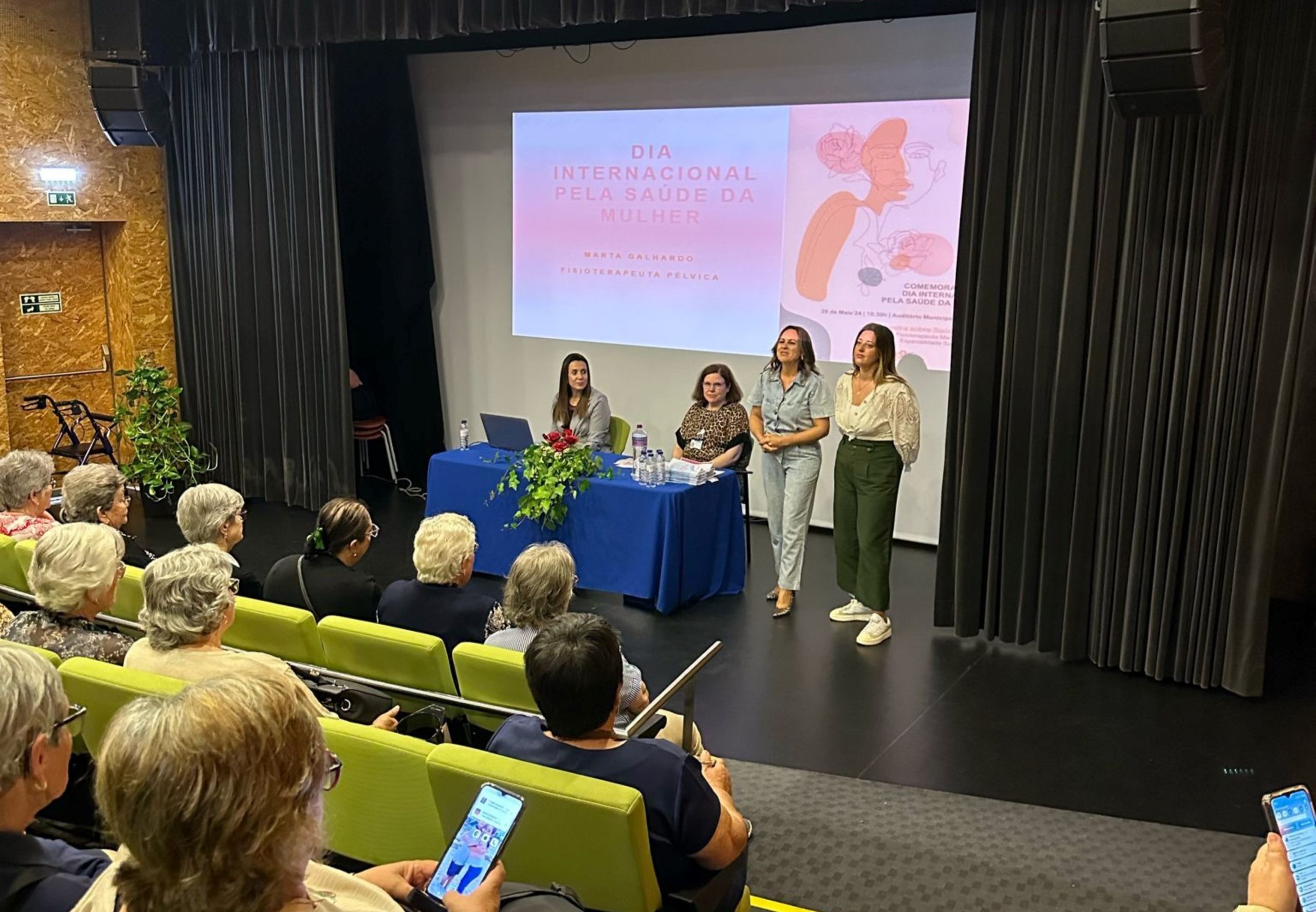 Palestra Sobre Saúde Pélvica marca Dia Internacional pela Saúde da Mulher em Sousel