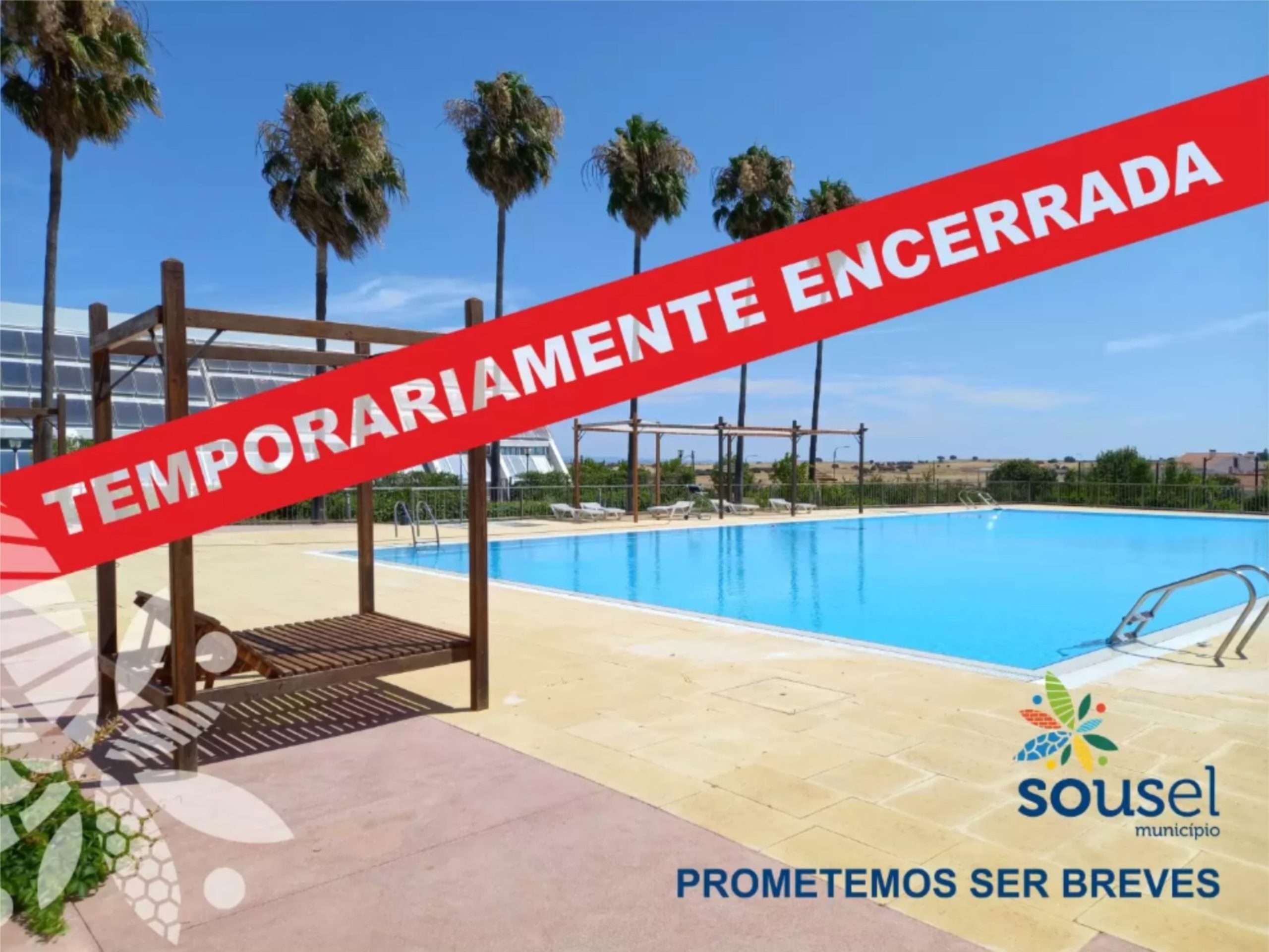 Piscinas Municipais temporariamente encerradas
