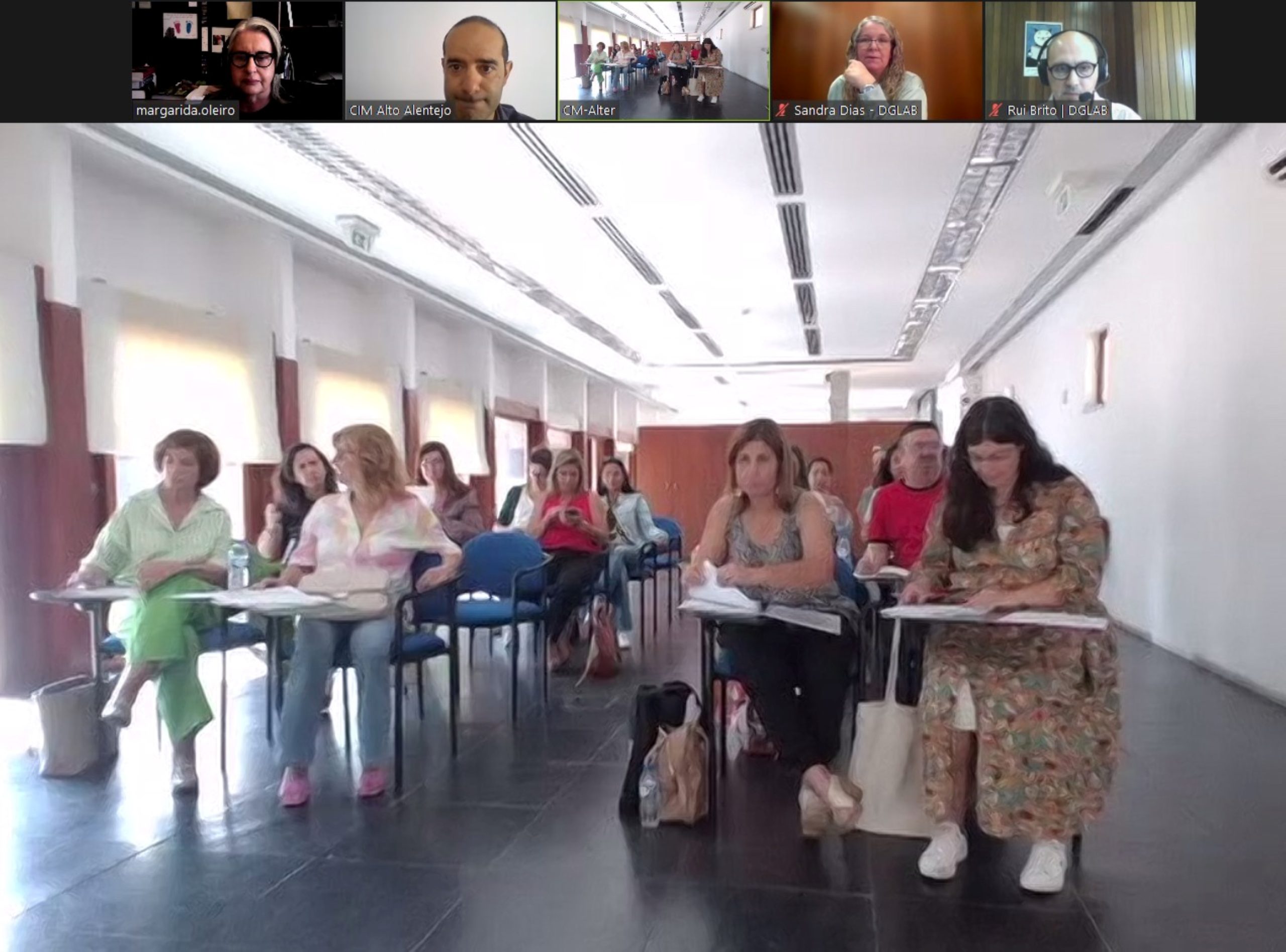Rede Intermunicipal de Bibliotecas do Alto Alentejo reúne-se com a DGLAB
