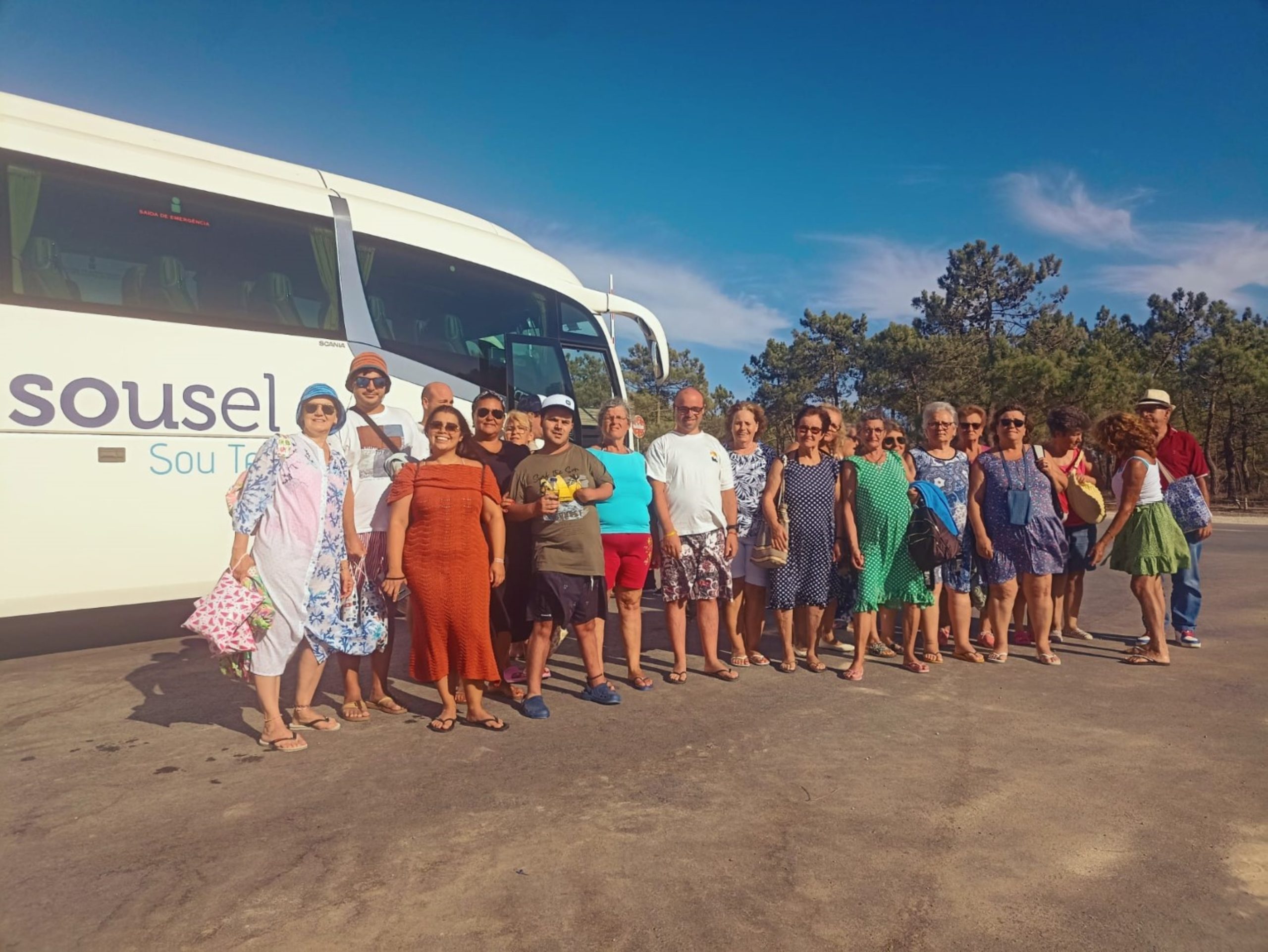 Autarquia levou munícipes à Praia da Comporta