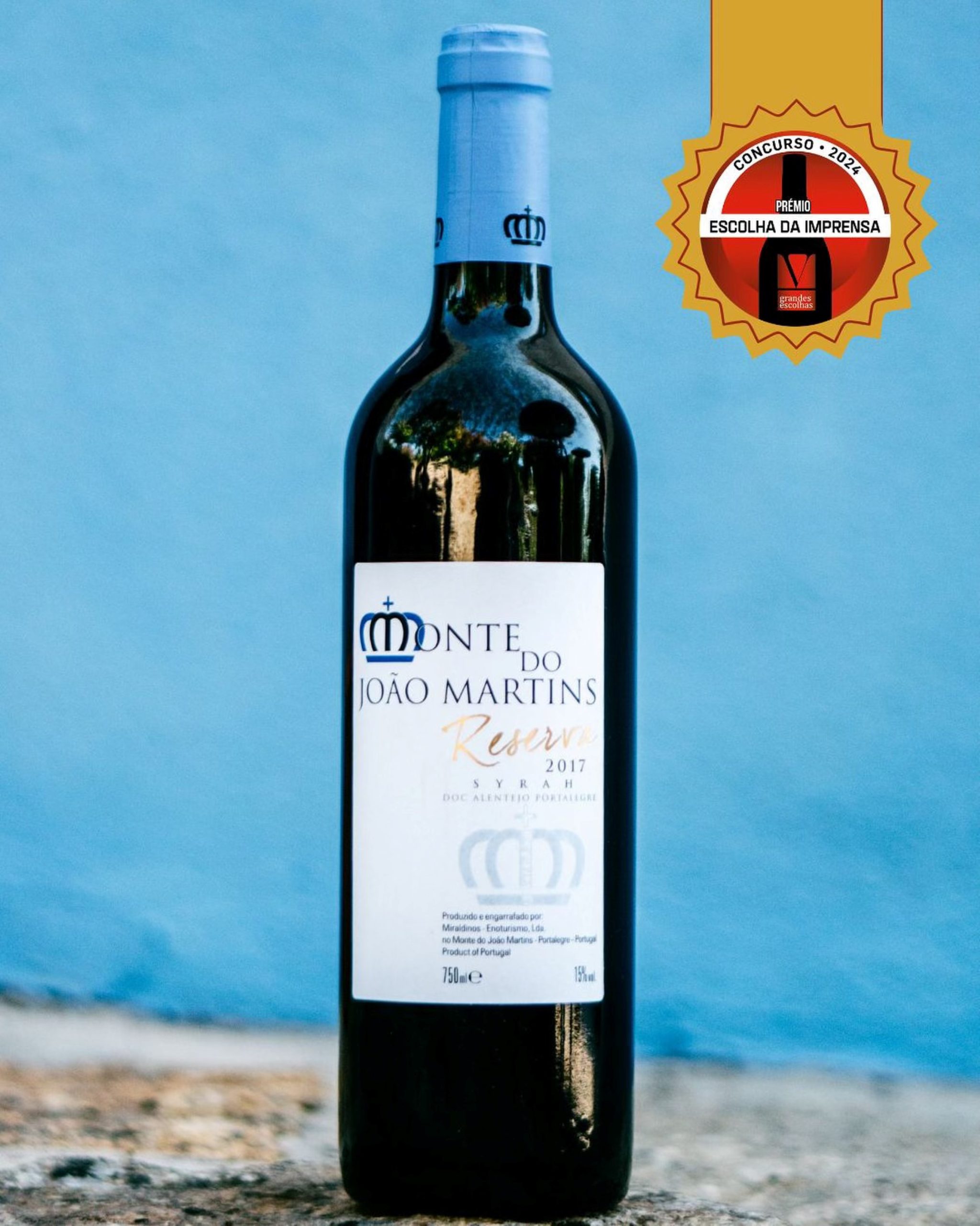Prémio “A Escolha da Imprensa” 2024: Monte do João Martins Syrah Reserva 2017 destaca-se no concurso