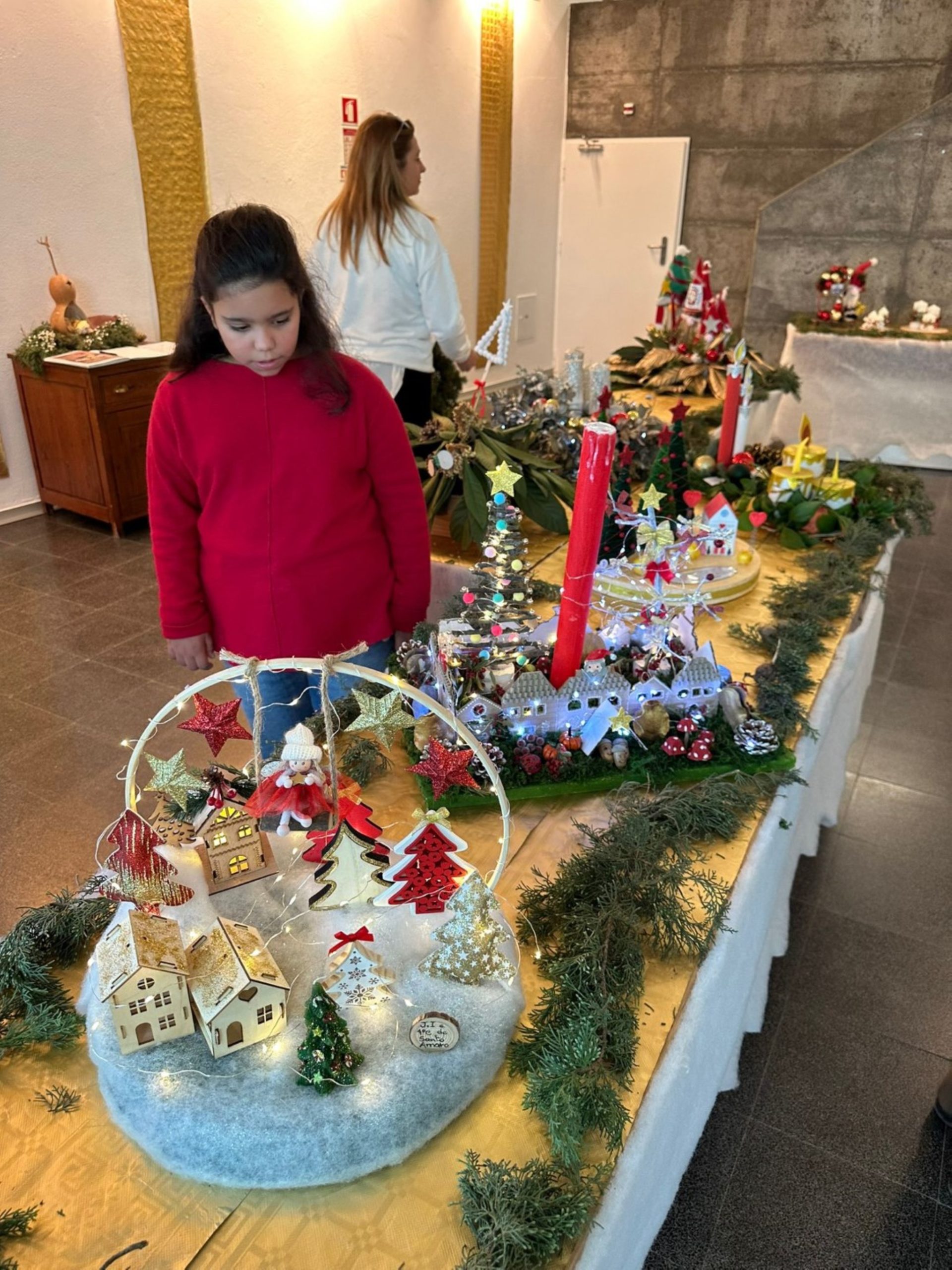 Visite a exposição “Centros de Natal, à mesa com união”, na Biblioteca Municipal de Sousel