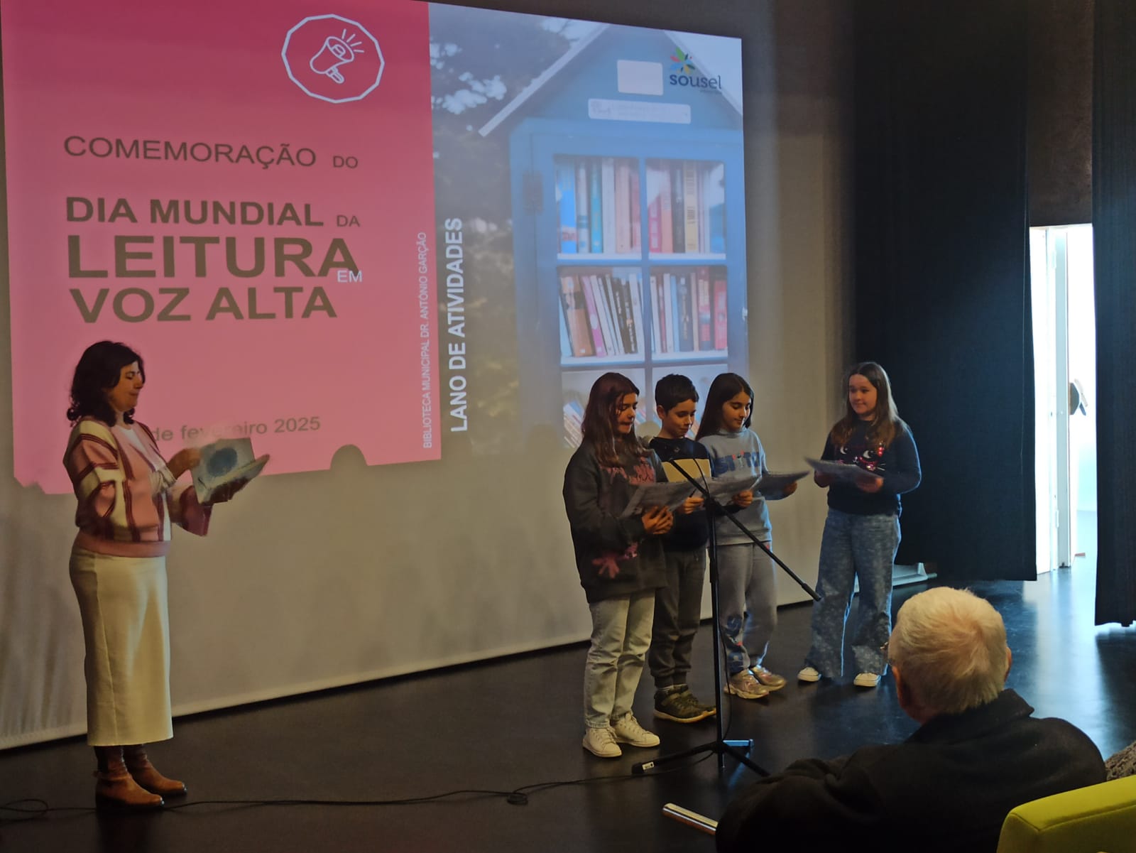 Biblioteca Municipal de Sousel Celebra o Dia Mundial da Leitura em Voz Alta com atividade intergeracional
