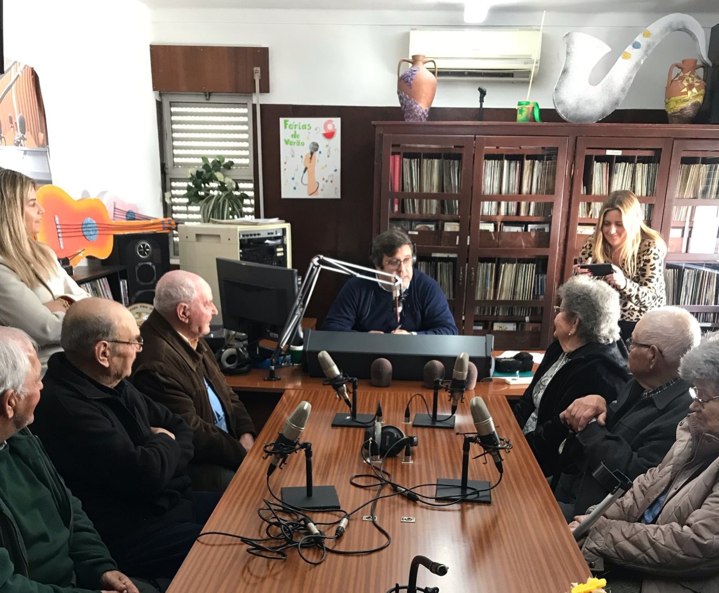 50 idosos do concelho de Sousel estiveram em direto na Rádio Despertar