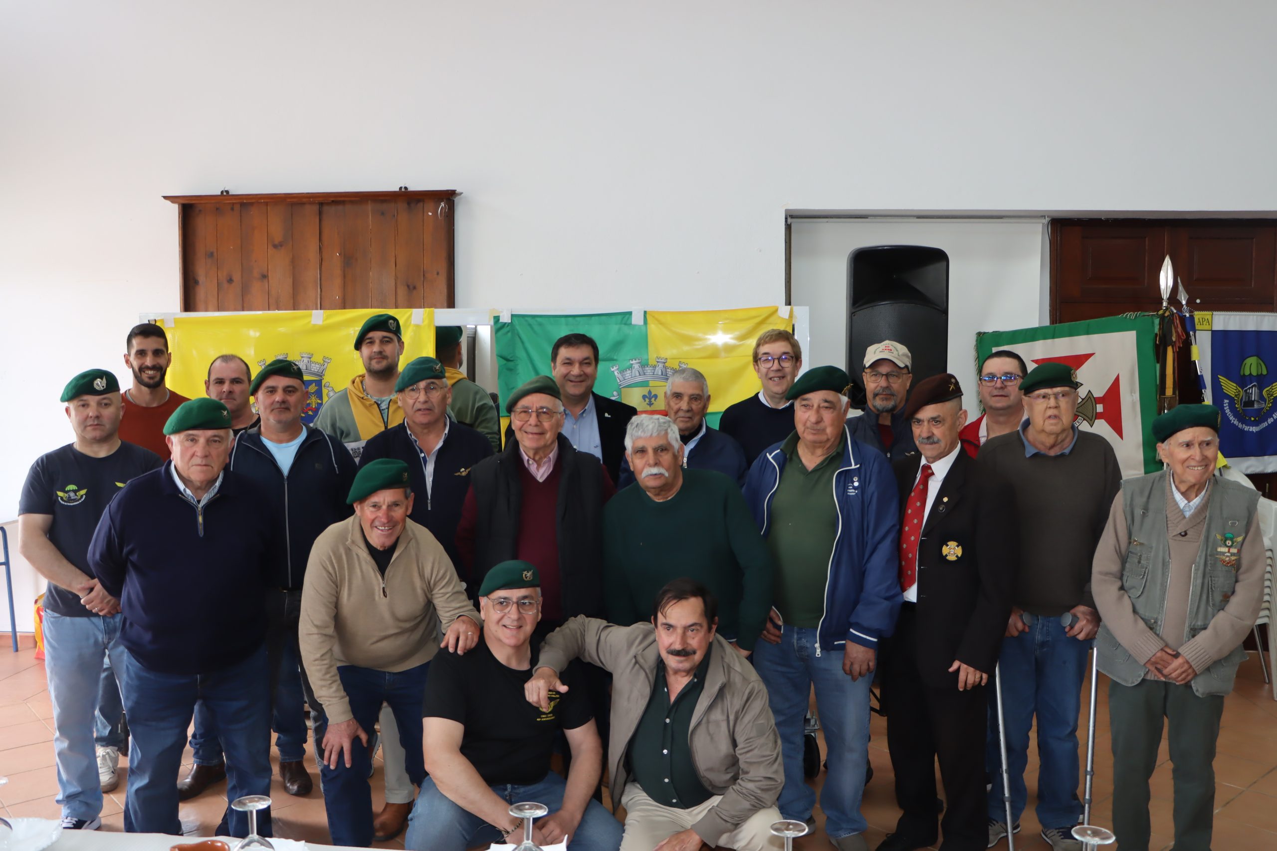2º aniversário da Associação de Paraquedistas do Alentejo celebrado em Cano