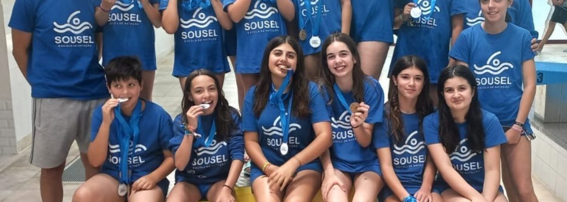 Jogos do Alto Alentejo: Atletas do Concelho de Sousel brilham na Fase Distrital de Natação