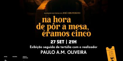 Era Uma Voz: Exibição de curta metragem seguida de tertúlia com o realizador