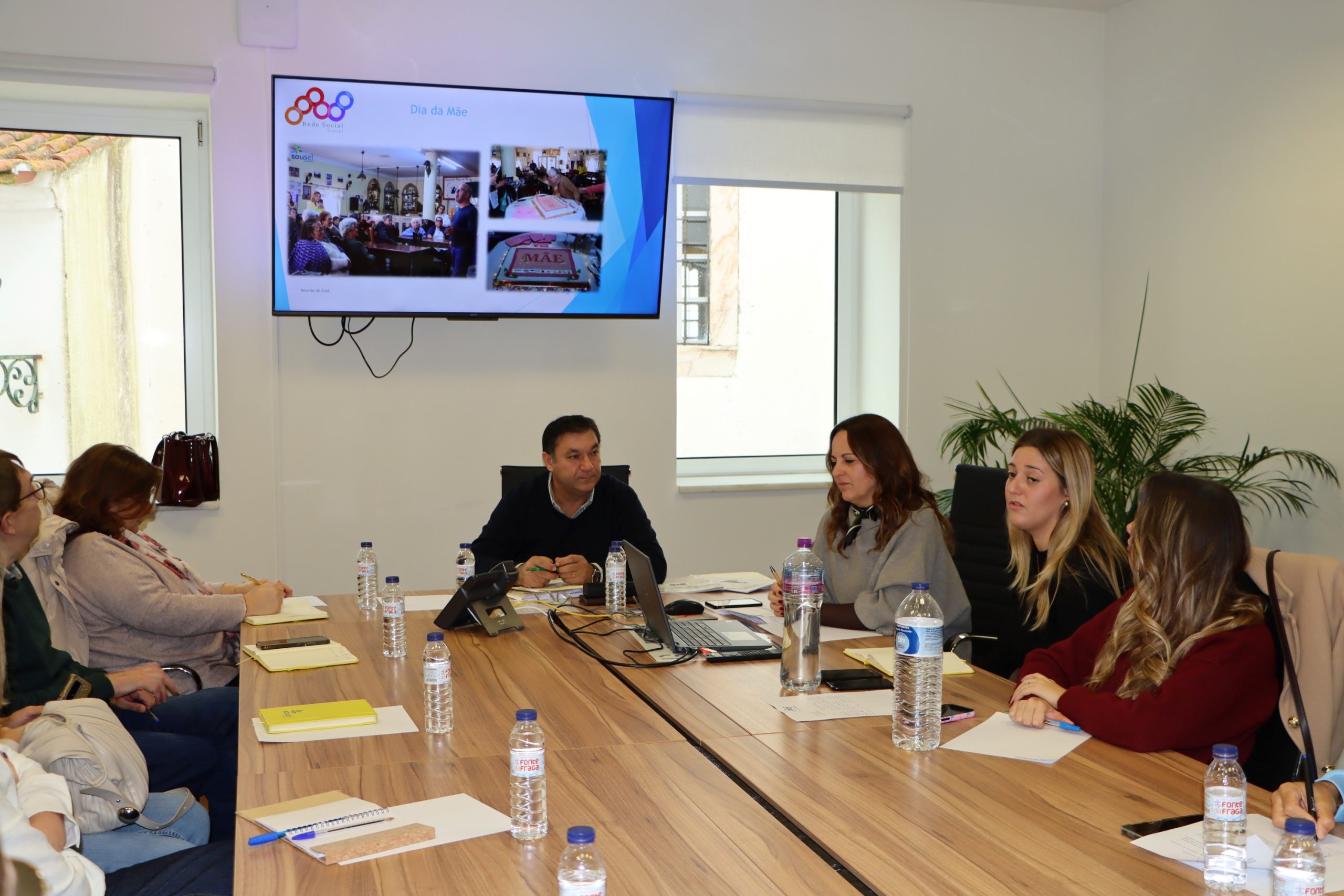 Núcleo Executivo da Rede Social reuniu no Município de Sousel