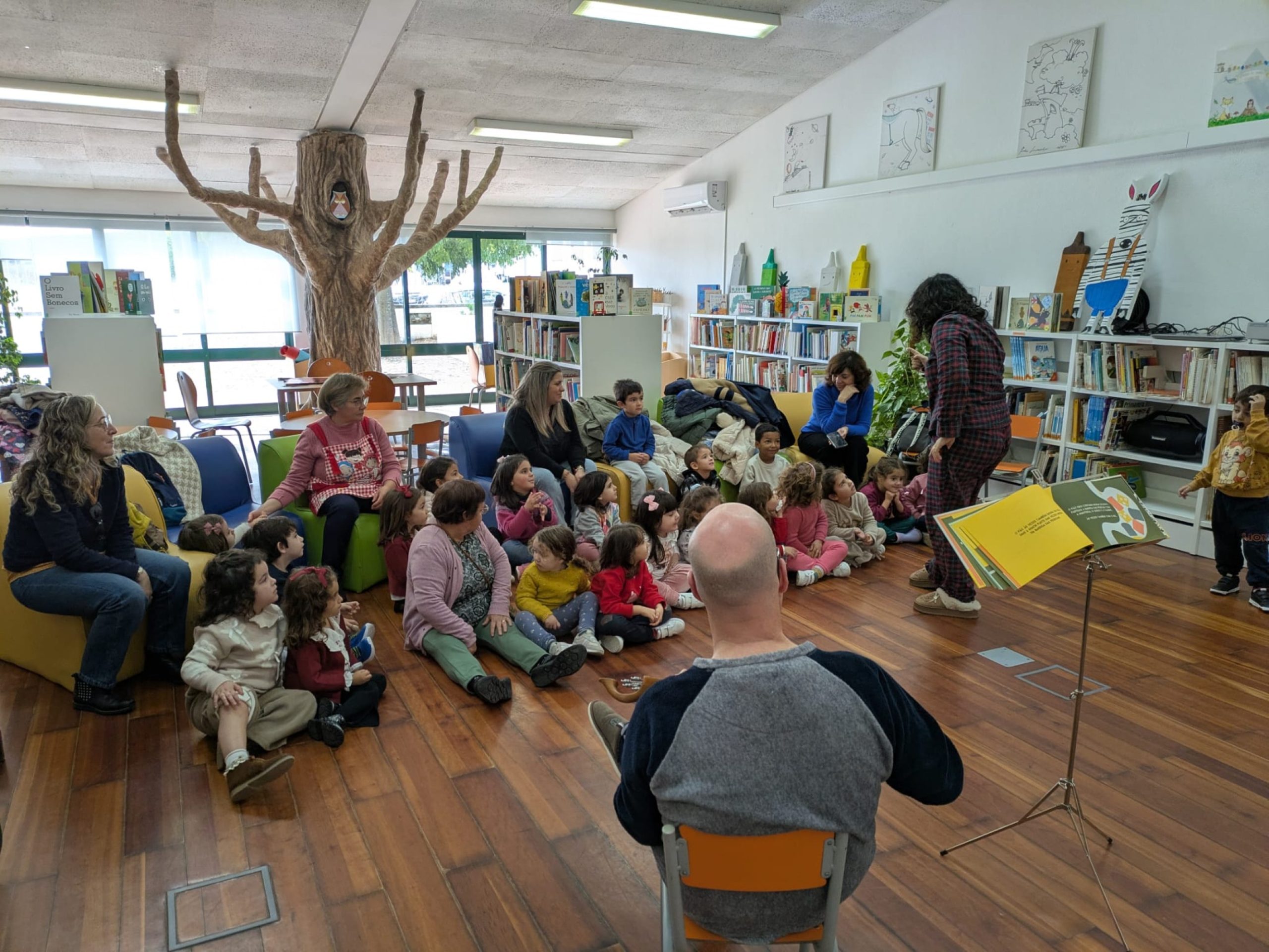 Semana do Pijama na Biblioteca Municipal