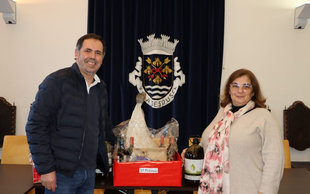 Câmara Municipal recebeu os premiados do concurso “Neste Natal prefira o Comércio Local”